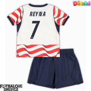 Spojené státy Giovanni Reyna #7 Dětské Domácí dres komplet MS 2026 Krátký Rukáv (+ trenýrky)